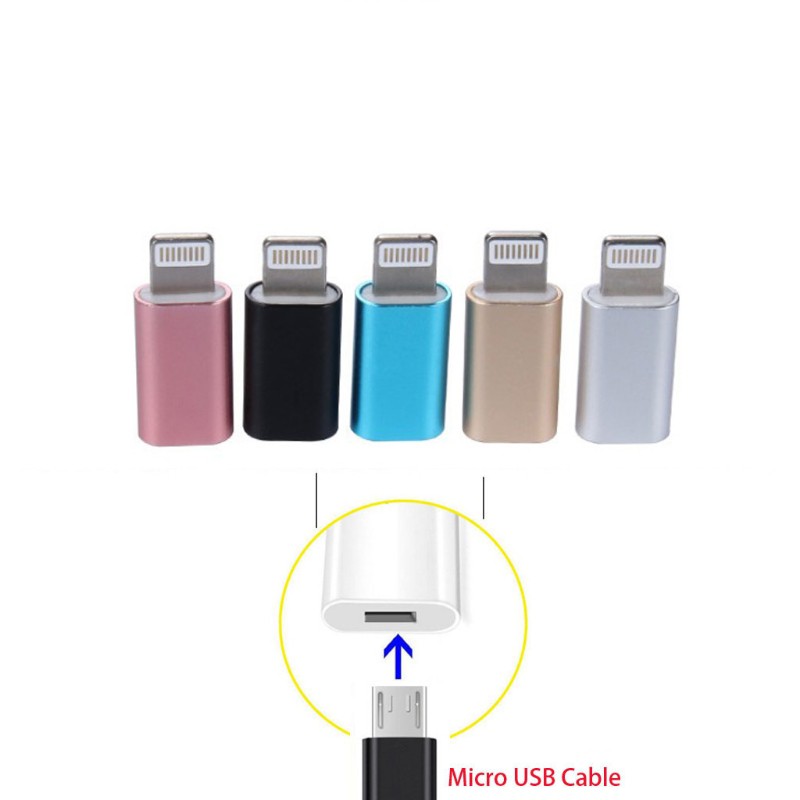 Đầu chuyển đổi từ cổng Micro USB sang cổng Lightning 8 Pin VIVI cho iPhone