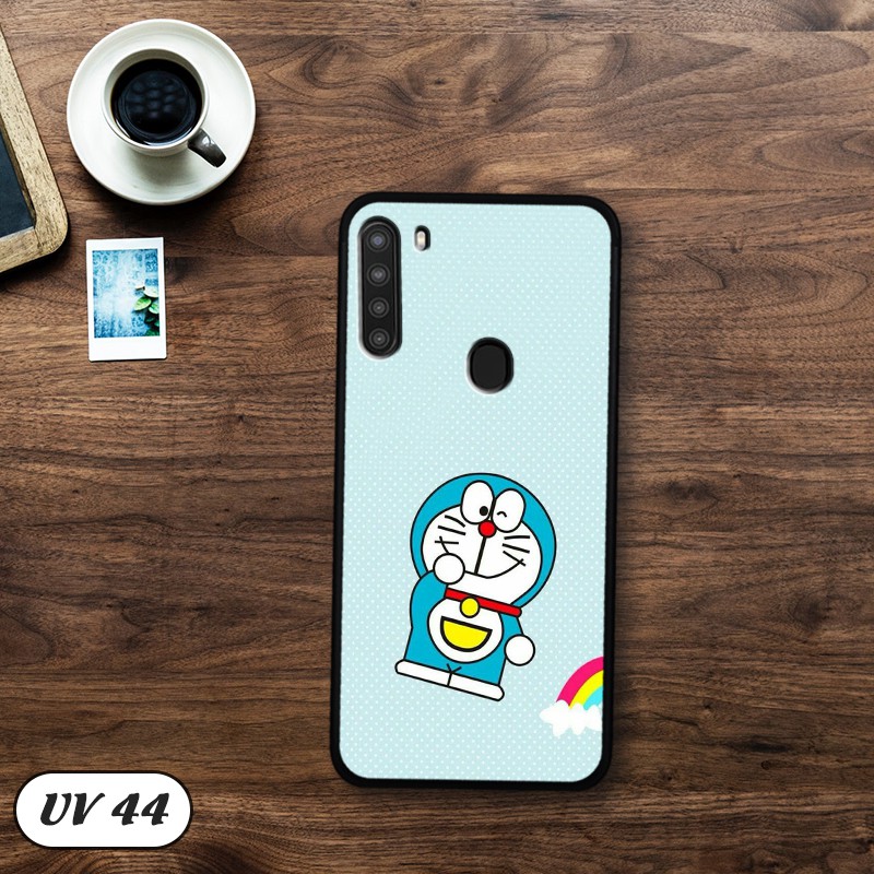 Ốp lưng nhám viền dẻo Samsung Galaxy A21 in hình