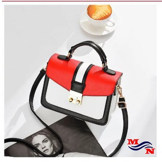 Túi xách nữ đeo chéo pha màu cao cấp BO05