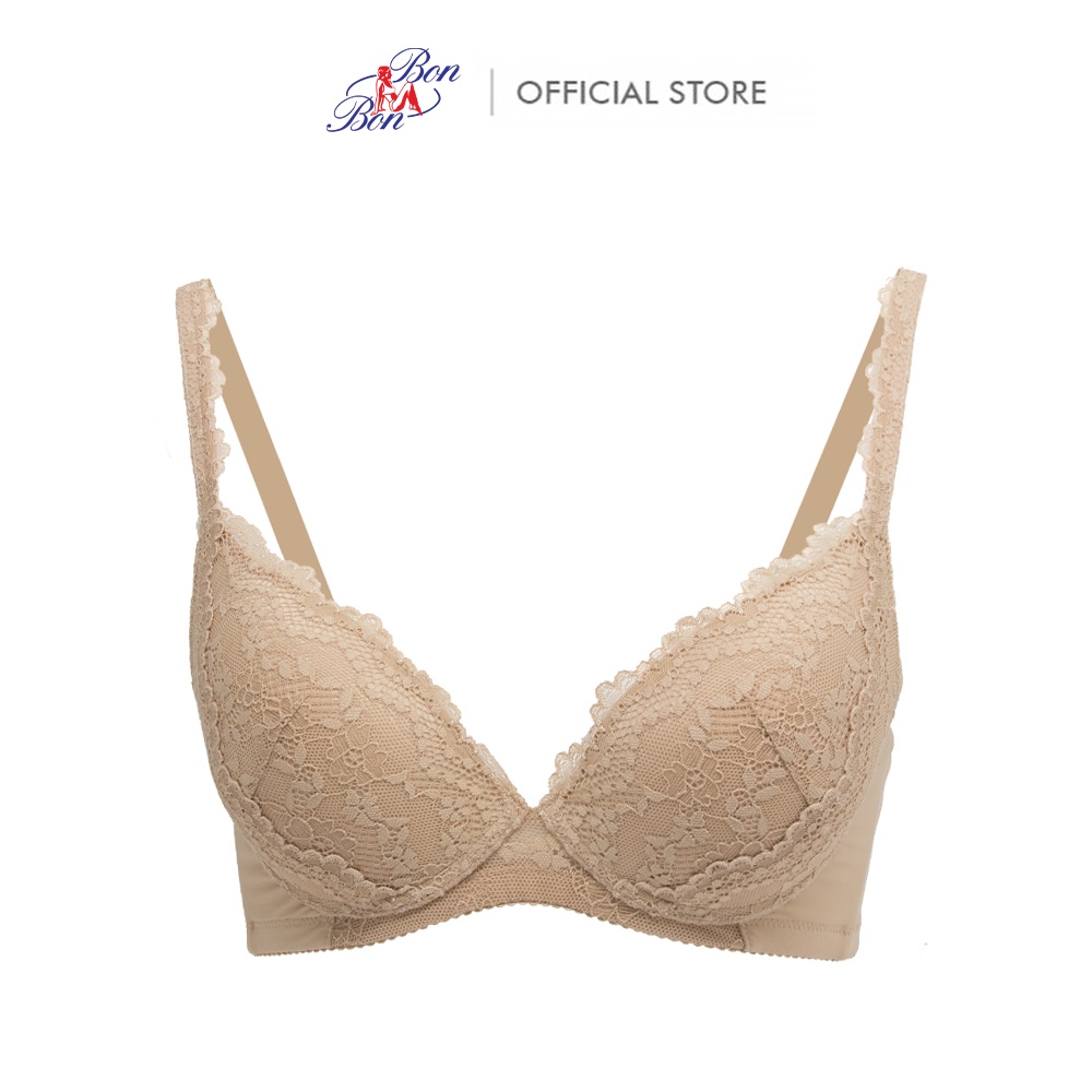 Áo ngực cúp 3/4 mút dày vừa , ren toàn cúp sang trọng Bon Bon - BV35152