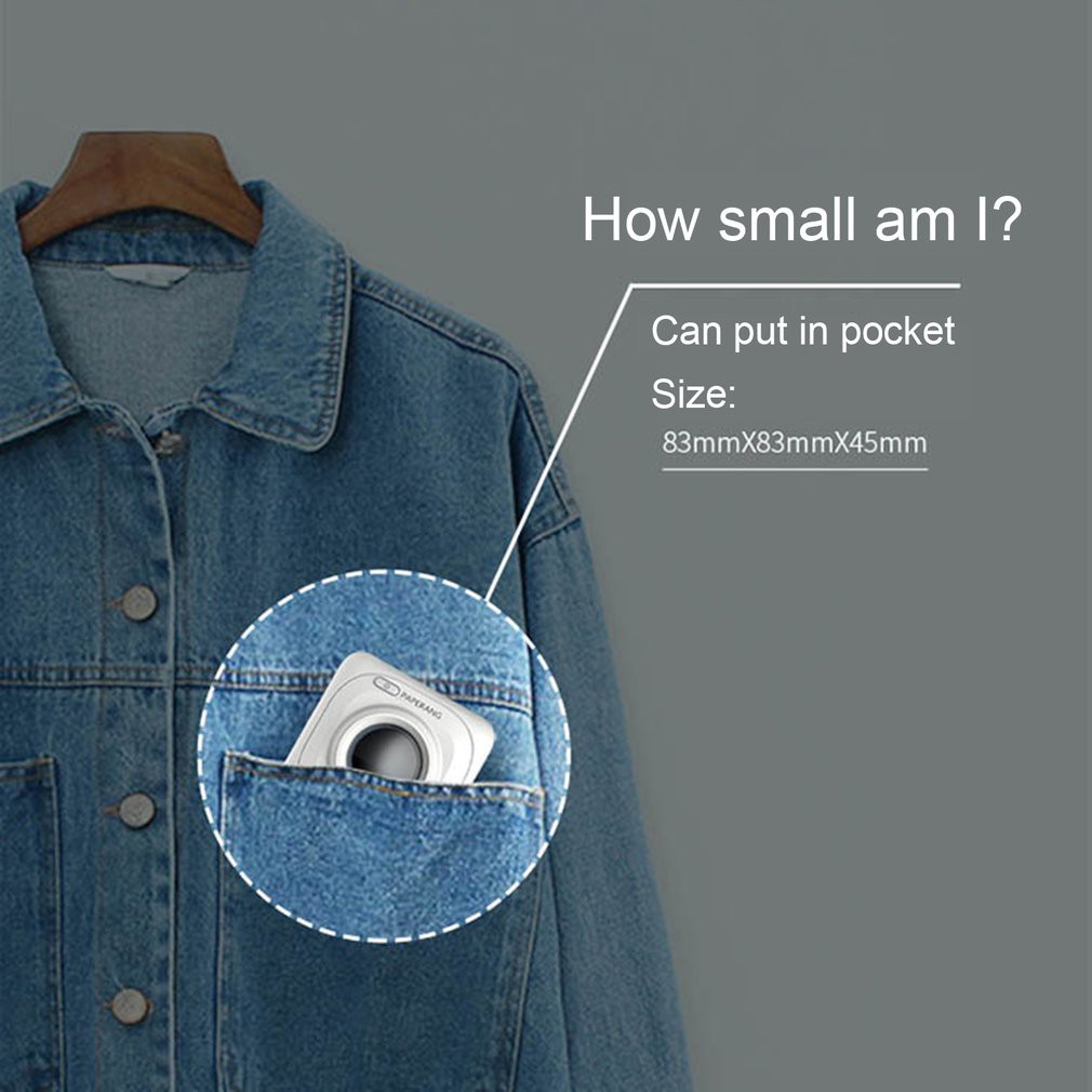 🎐HS🎐Máy in mini nhiệt P1 Paperang kết nối Bluetooth với ios, android | máy in ảnh du lịch | BigBuy360 - bigbuy360.vn