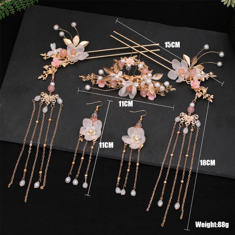 Set trâm cổ trang 5 món
