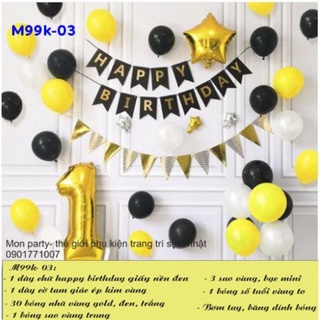 Set bóng trang trí sinh nhật