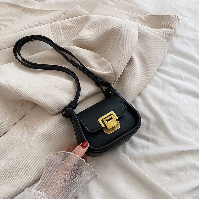 Túi xách nữ mini đeo chéo kẹp nách đeo vai da pu dáng trơn đi tiệc đi chơi cao cấp giá rẻ