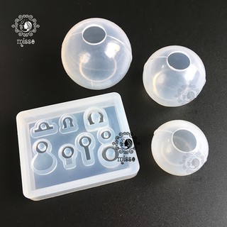 Khuôn đổ keo tự làm trang sức bằng nhựa resin nhiều kích cỡ