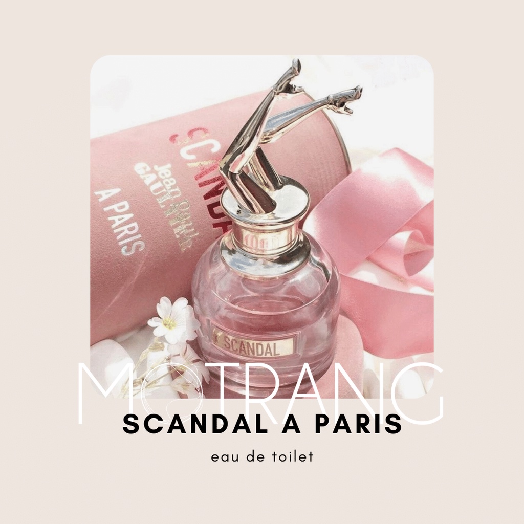 Nước Hoa Nữ Thơm Lâu Jean Paul Gaultier Scandal A Paris Hương Hoa Cỏ Ngọt Ngào, Tươi Mát 2ml - 5ml - 10ml