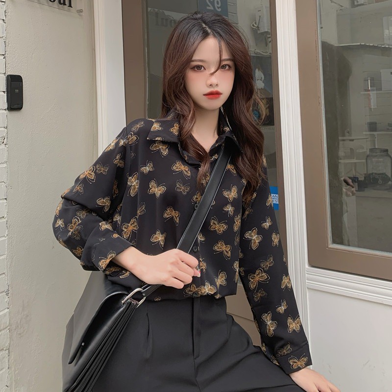 Sơ mi Bướm đen vàng | 11 HIN