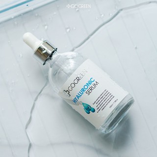 Serum GoGreen Hyaluronic Acid( HA) cấp nước giữ ẩm căng bóng trẻ hóa da 100ml