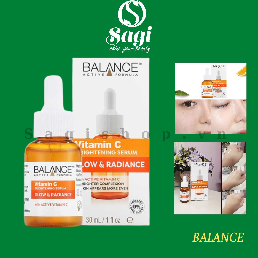 Serum Balance Active 30ml - Tinh Chất Làm Sáng Da Vitamin C