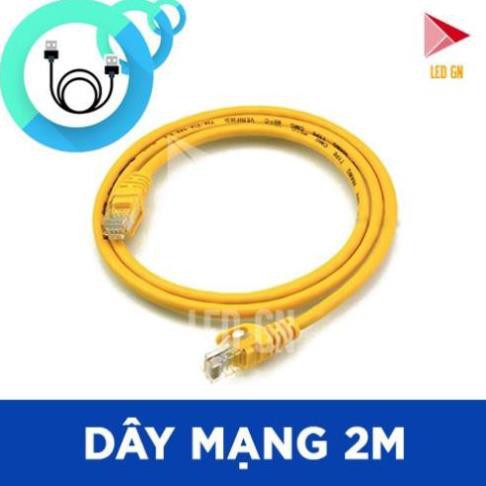 Dây Mạng 2m - Bấm Sẵn 2 Đầu - CAT5E