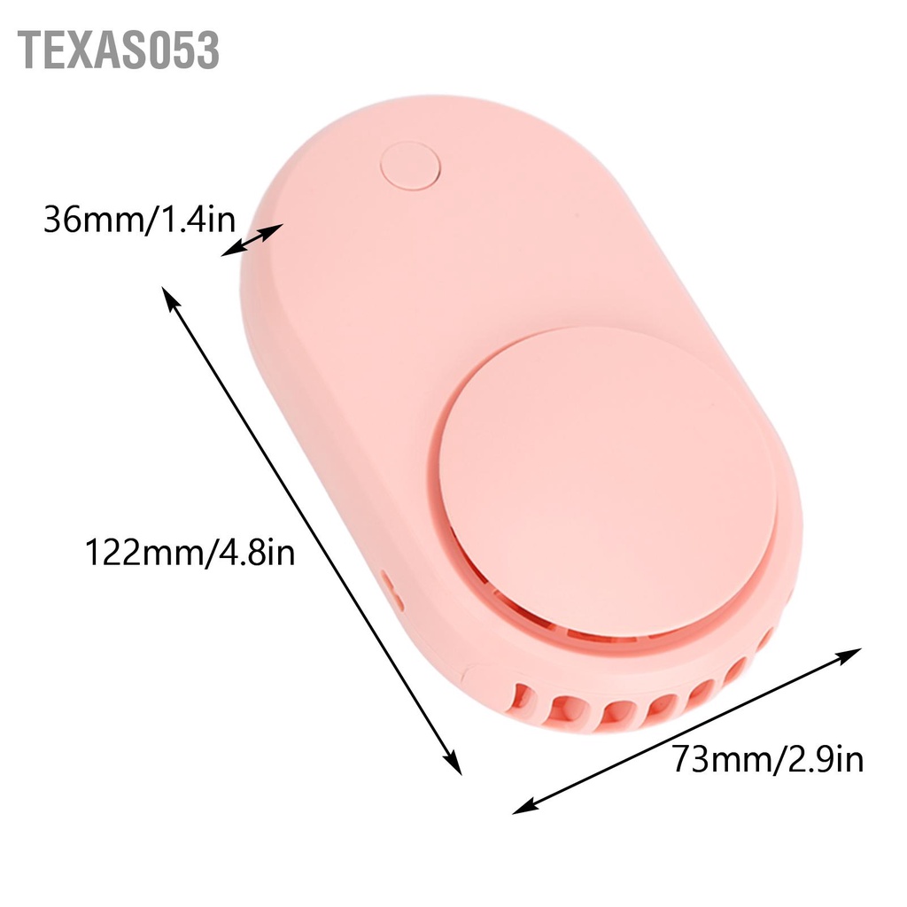 Quạt thổi khô mi mini cầm tay tiện dụng có dây đeo