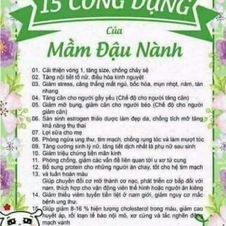 Bột mầm đậu nành Organic