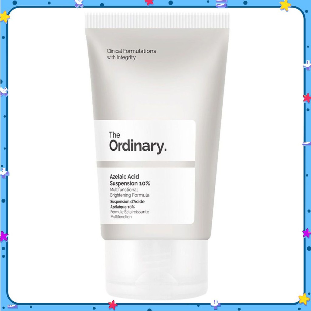 Kem dưỡng sáng da, mờ thâm The Ordinary Azelaic Acid Suspension 10% 30ml ✟🅐