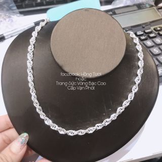 Dây chuyền bạc bính đuôi phụng 01