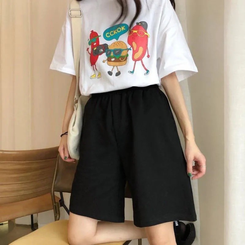 Quần ngố lửng chất cát hàn