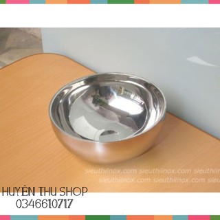 Bát inox 2 lớp chống nóng cỡ 11-16-14 cm