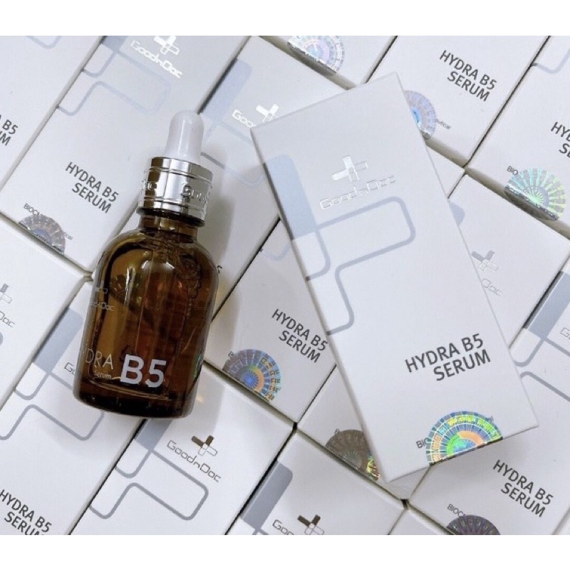 Serum B5 GoodnDoc Dưỡng Ẩm, Phục Hồi, Làm Dịu &amp; Trắng Sáng Da Hydra B5 (30ml)