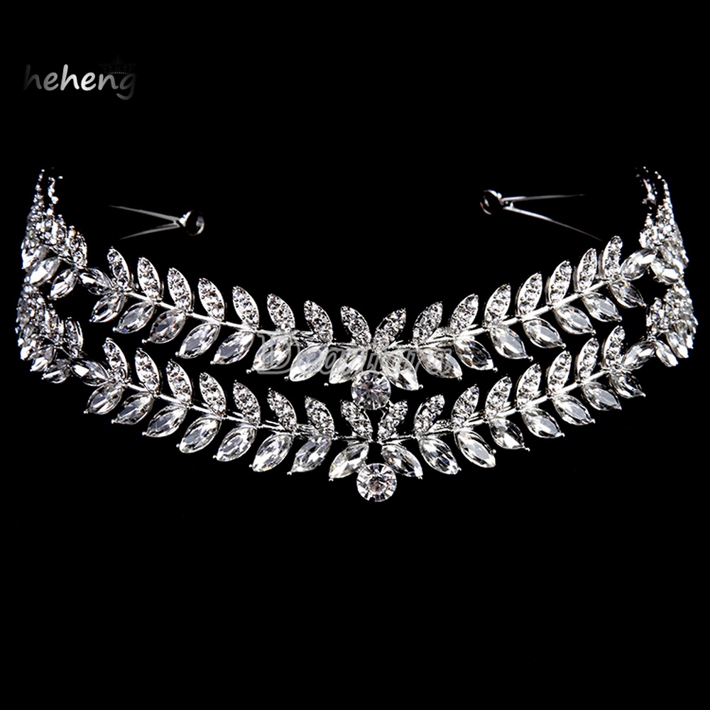 Vương Miện Đính Hạt Sang Trọng Cho Cô Dâu