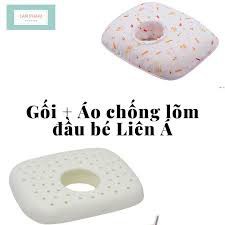 Gối cao su em bé Liên Á  chống ngạt thở, chống mỏi vai , cổ , êm ái an toàn cho bé sơ sinh và trẻ nhỏ