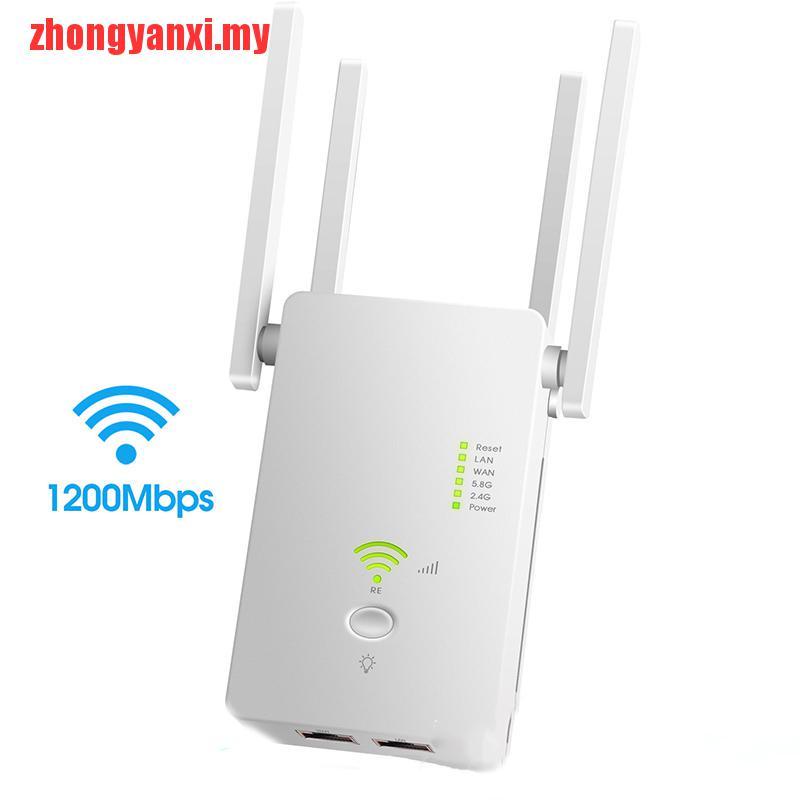 Bộ khuếch đại tín hiệu WiFi 1200M kèm ăng ten mở rộng chuyên dụng | BigBuy360 - bigbuy360.vn