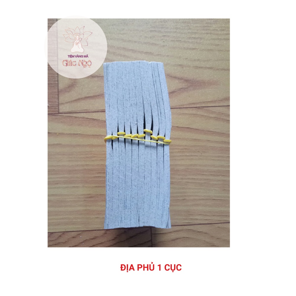 Giấy Địa Phủ Đô Màu Vàng Mã - Vàng Mã Giác Ngộ