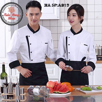 áo bếp,đồng phục bếp cao cấp giá rẻ