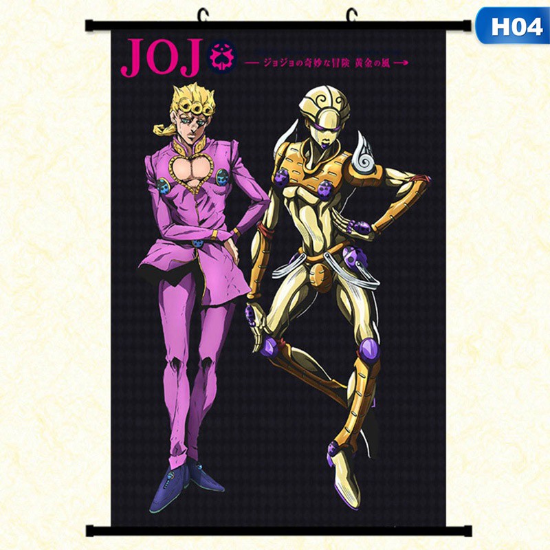 Áp phích Trang trí nội thất hình Anime jojo 's bizarre adventure