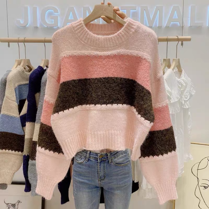 Áo Len Nữ Sọc Lửng 780 | BigBuy360 - bigbuy360.vn