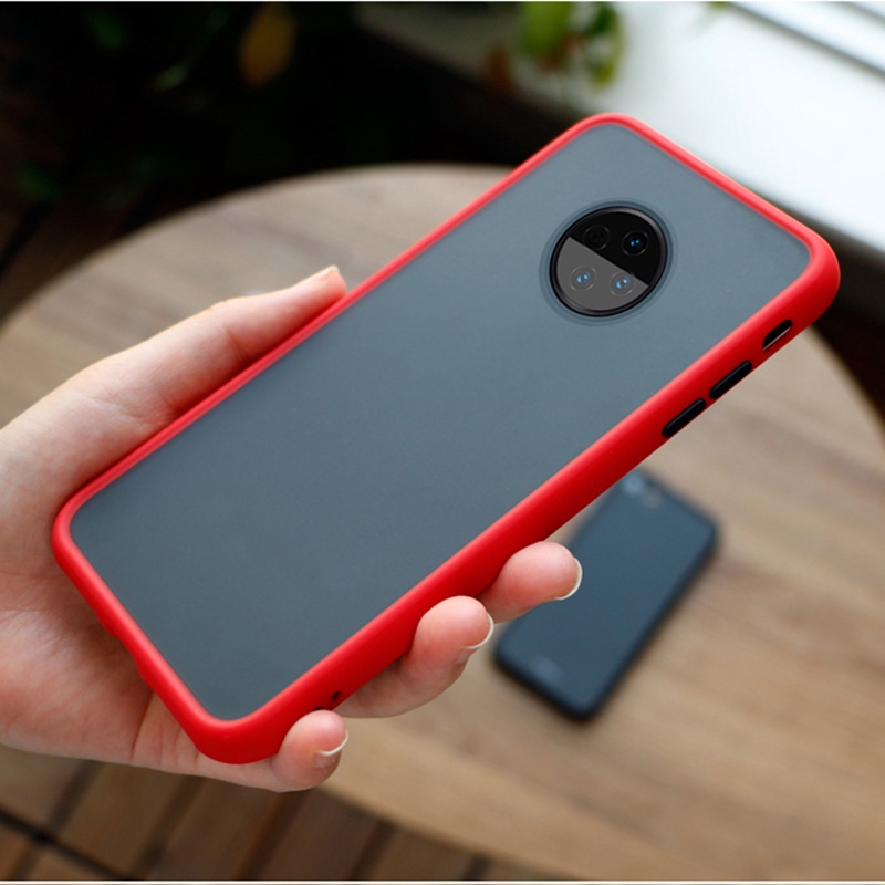 Ốp điện thoại nhám chống sốc/va đập/dấu vân tay màu sắc hợp thời trang cho OnePlus 6 6T 7 7T