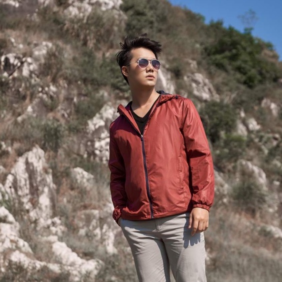 Áo jacket nam 2 lớp DGCs - WAJK1910M-M1