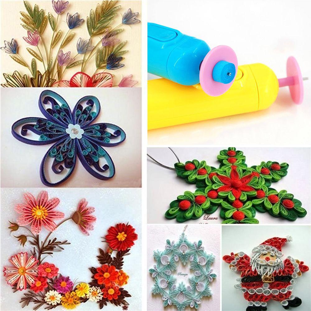 UUMIR Màu ngẫu nhiên bút quilling điện hot craft origami plate thực tế