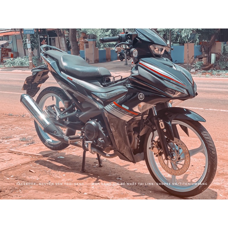 Cục canh nhôm cnc tiện sẵn cho ex150 155 gắn mâm 3 đao enkei at racing