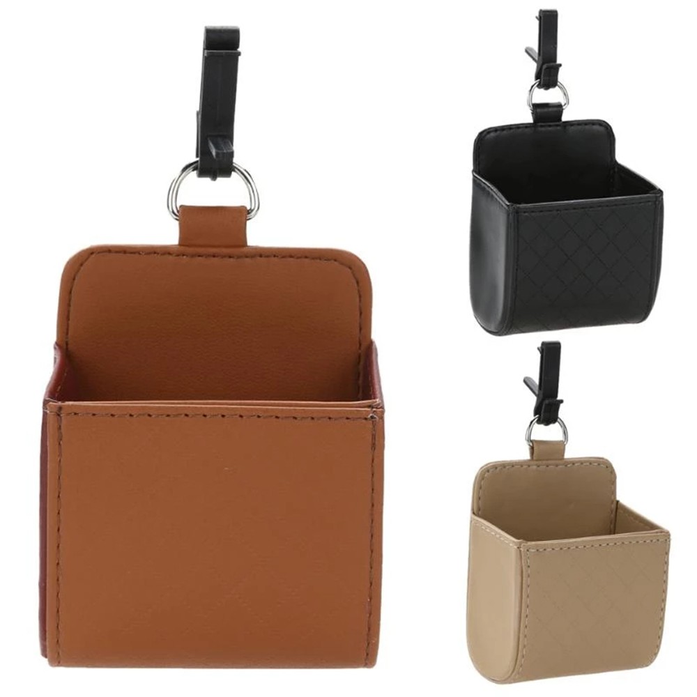 Túi Da Treo Trên Xe Hơi Đựng Vật Dụng Tiện Lợi