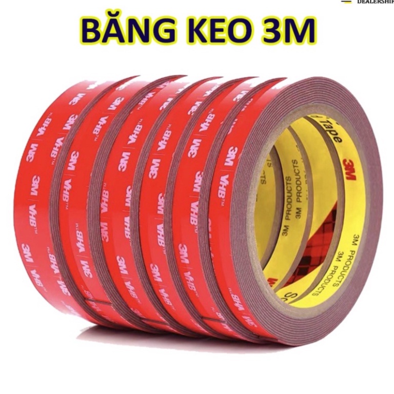 Băng Keo 2 Mặt Cường Lực Siêu Dính, Băng Dính Hãng 3M phukiensasa