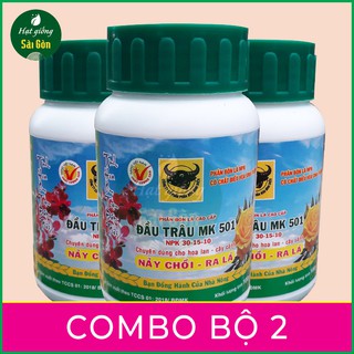 Phân bón lá đầu trâu 501 nảy chồi ra lá 2 hủ