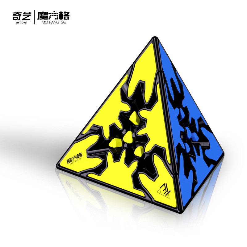 Rubik Biến Thể Nhằng Nhịt QiYi Gear 3x3 Pyraminx Cylinder Sphere