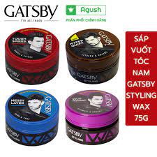 Sáp vuốt tóc nam tạo kiểu giữ nếp tóc mềm Gatsby Styling Wax 75g