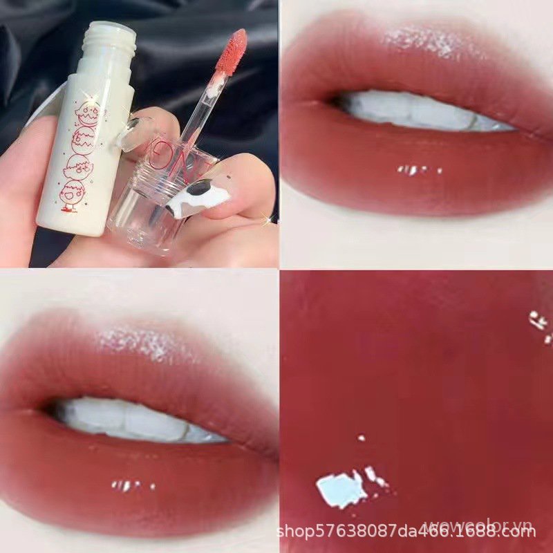 [Hàng mới về] Son bóng MENGXIDUO dạng lỏng dưỡng ẩm chống thấm nước lâu trôi