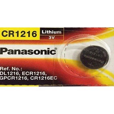 Pin CR1216 Panasonic vỉ 5 viên chính hãng