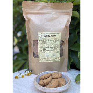 Bánh quy gạo lứt- yến mạch cà rốt gói 500gr