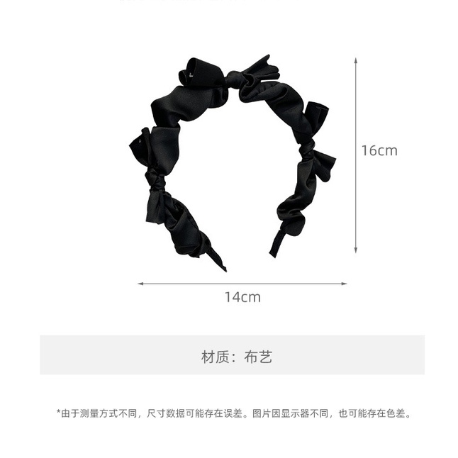 Băng đô cài tóc đính nơ thiết kế mới thời trang mùa hè cho nữ