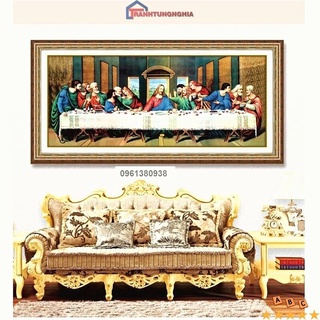 Tranh đính đá, tranh thêu chữ thập bữa tiệc ly 12 thánh tông đồ VS100 D9538 DF2547 LV373 LV053 VS101