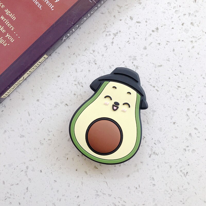 Universal Phone Socket Bracket Cute 3D Cartoon  Phone Expanding Stand