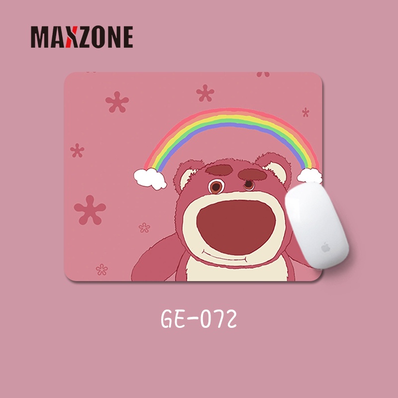 Maxzone Tấm Lót Chuột Và Bàn Phím Máy Tính 21X26 Jennie / Kirby Lotso / Gấu / Dâu Tây Siêu Đáng Yêu