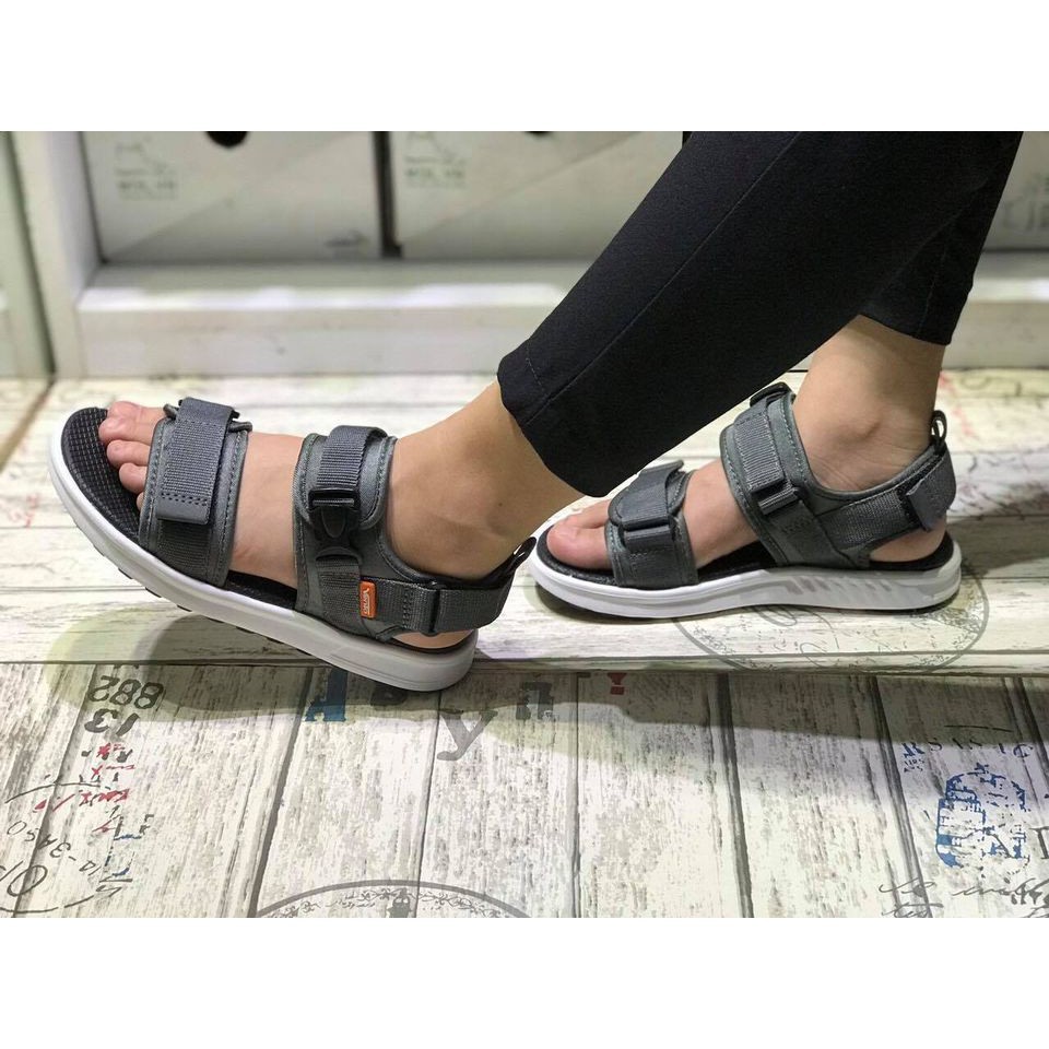 Giày Sandal Vento Học sinh Sinh Viên Nam Nữ SD-NB01 Màu Xám Tro