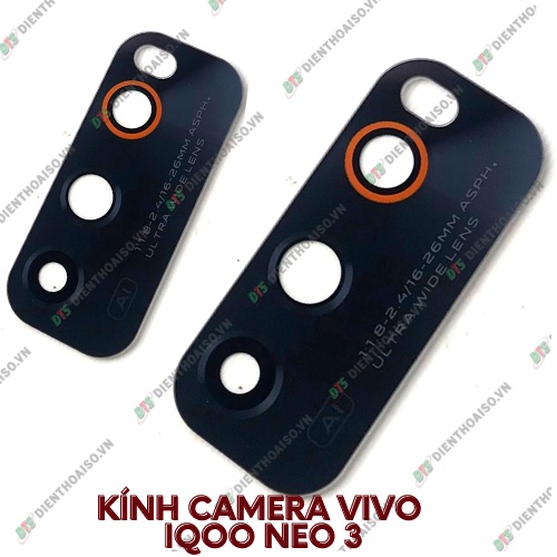 Mặt kính camera vivo iqoo neo 3 có sẵn keo dán