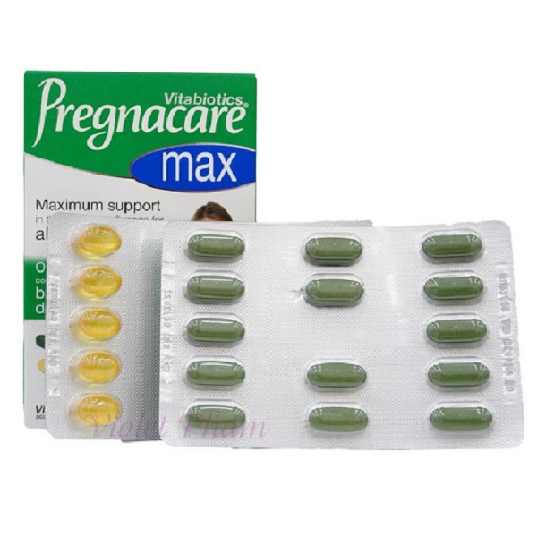 Viên uống Pregnacare Max cho mẹ bầu, viên uống bổ sung vitamin cho mẹ - Monnie Kids