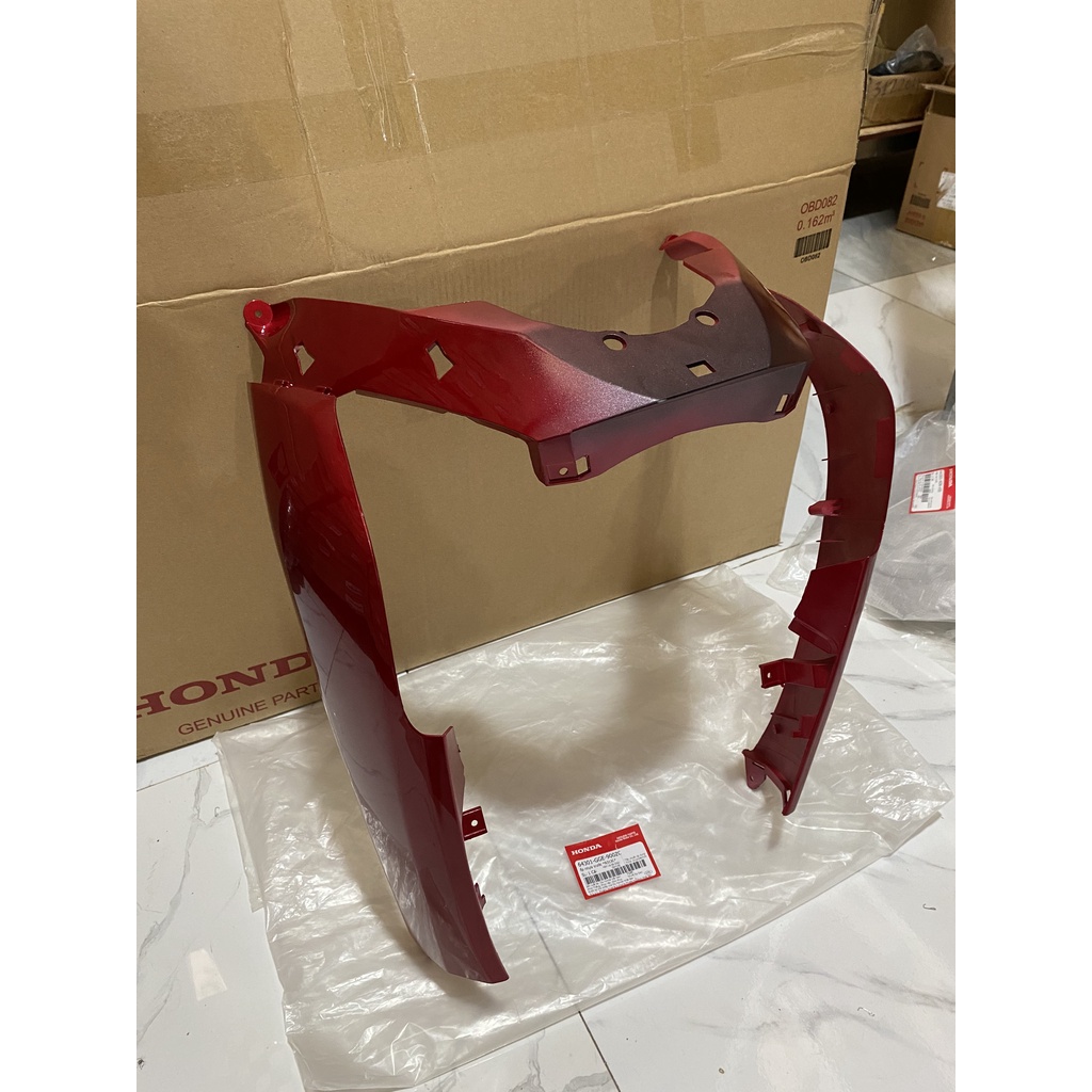 Bộ ốp nhựa trước  HONDA LEAD 110, SCR đời Cũ năm 2009-2011 màu Đỏ mận. 64301GGE900ZC