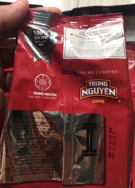 Cà phê Trung Nguyên Khát vọng I gói 500g