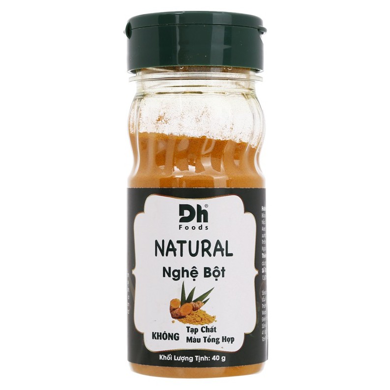 Tiêu Đen Xay Dh Foods 80g (sả bột, nghệ bột, gừng bột, mắc khén, tiều hồi, hoa hồi)